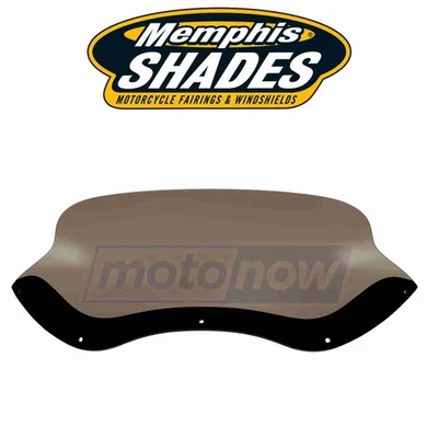 Memphis Shades Spoiler Windshield for 1998-2009 Harley Davidson FLTR Road pj Foto 1 de 4