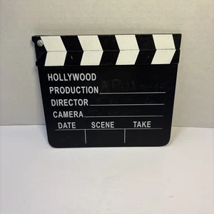 Film Clapboard Movie Clapperboard Director Slate Photography Video Production - Picture 1 of 2