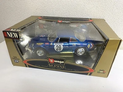 Burago 1/16 A110 Renault Alpine 1600S Rallye Monte Carlo 1971 - Image 1 of 4