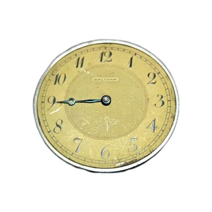🌟R Reloj Bolsillo Waltham Vintage Movimiento 17 Joyas Sin Probar Lote 35 - Imagen 1 de 2