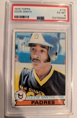 1979 Topps #116 Ozzie Smith RC PSA 6 HOF Cardinals 🔥 Recém-classificado 🔥 - Imagem 1 de 2