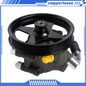96-312 Power Steering Pump with Pulley For 2004 2005 2006 - 2008 F-150 4.6L 5.4L - Picture 1 of 9