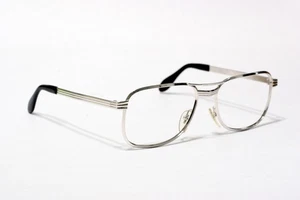 SBF Herren 294/714 Brille Brillengestell Silber 58-18-140 NOS Metallgestell A177 - Bild 1 von 9