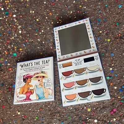 The Balm Cosmetics Hot Tea Eyeshadow Palette in What's the Tea? NIB 0.317 oz - Image 1 of 4