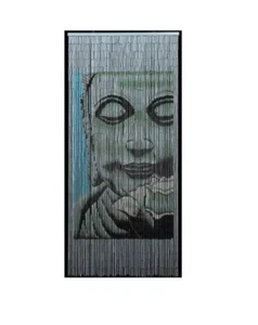Bamboo Beaded Curtain – Buddha – 36″ x 72″ – Item #7436 BB01 - Picture 1 of 1