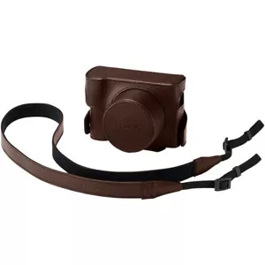 Panasonic Lumix DMW-CLX100 Premium Leather Camera Case for LX100 - Brown - Afbeelding 1 van 1