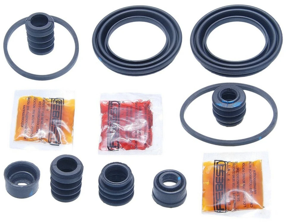 Disc Brake Caliper Repair Kit Front Febest 1275-GETZF fits 00-06 Hyundai Accent - Image 1 of 1