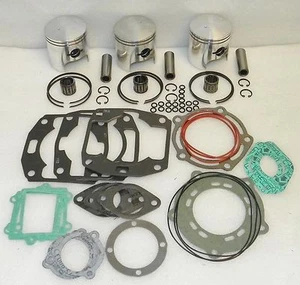 WSM Tigershark 900 Top End Piston Rebuild Kit '95-'96 .75mm OVER SIZE 010-852-13 - Picture 1 of 1