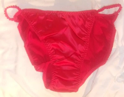 НОВЫЕ СЕКСУАЛЬНЫЕ ТРУСИКИ-БИКИНИ СО СТРУНАМИ РАЗМЕР L/XL 1980-е СТИЛЬ ВЫГЛЯДЯТ СТИЛЬНО УДОБНО - Изображение 1 из 4