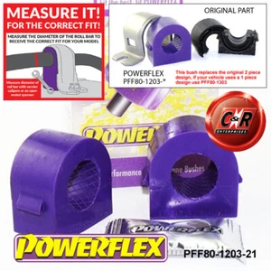 Powerflex Barra Estabilizadora Posterior Cojinete 21mm para Saab 9-3 (2003-2014) - Imagen 1 de 12
