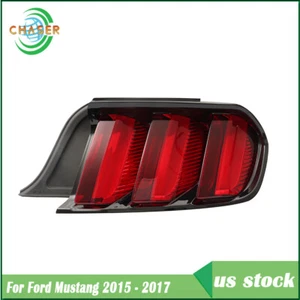 Red RH / Passenger Side For Ford Mustang 2015 - 2017 Tail Light Assembly Halogen - Picture 1 of 12