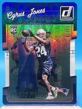 2016 Donruss Rookies Press Proof Silver Die-Cut /75 Cyrus Jones #310 Rookie RC
