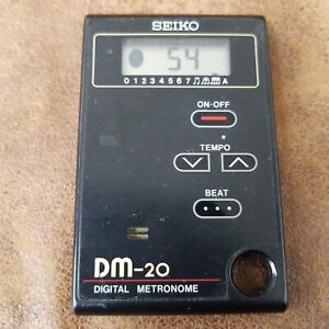 Métronome numérique professionnel Seiko DM-20 (440hz) testé