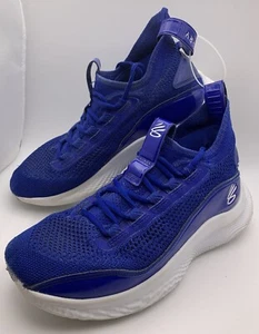 Under Armour Curry Flow 8 Basketball Shoe Royal Blue 3024785-400 M 7.5 W 9 /40.5 - Picture 1 of 11