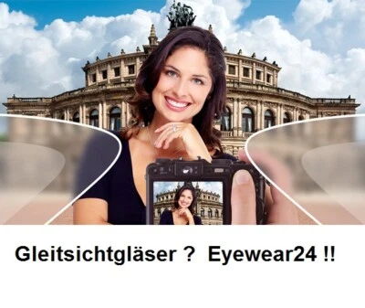 2 Gleitsichtgläser PREMIUM Kunststoff 1,6 Extrabreite Sehbereiche mit Hart-S-ET  - Bild 1 von 4