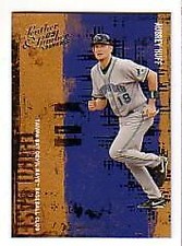 2005 Leather and Lumber Tampa Bays Devil Rays Baseball Card #10 Aubrey Huff