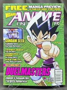 Anime Insider # 13 April May 2004 Wizard Magazine Duelmasters Gundam Seed - Imagen 1 de 5