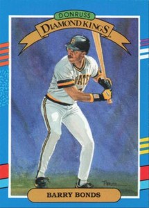 1991 Donruss Baseball Barry Bonds Pittsburgh Pirates #4