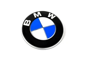 OEM BMW Front 82mm E70 E83 E46 E36 E38 E39 E90 X3 X5 Hood Emblem Roundel Badge - Picture 1 of 5