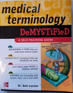 Medical Terminology Demystified by Layman, Dale Paperback  - Picture 1 of 4