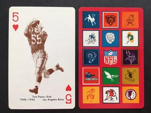 TOM FEARS ~ 1963 STANCRAFT *RARE* RED BACK Set Break #5H NR-MINT+ - Picture 1 of 1