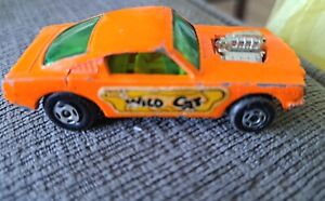 VINTAGE 1970 MATCHBOX SUPERFAST WILDCAT DRAGSTER BY LESNEY