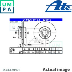 2X BRAKE DISC FOR VW TRANSPORTER/IV/Bus/CARAVELLE/T4/Mk/MULTIVAN/Van EUROVAN