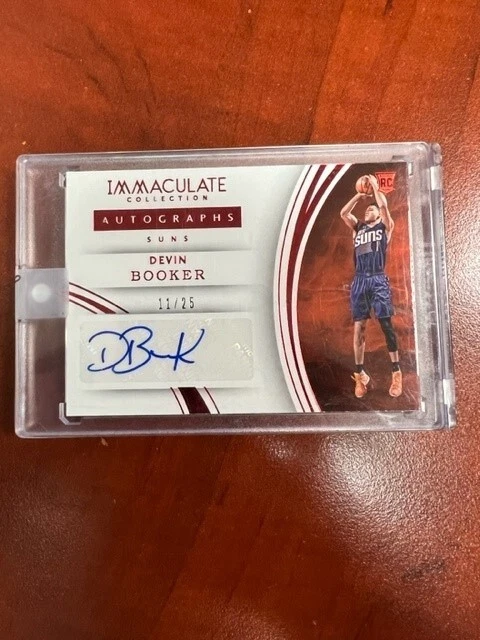 2015-16 Panini Immaculate Devin Booker Rookie RC Auto #'d /25 Suns SP 🔥☀️ - Image 1 of 1