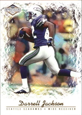 2001 Pacific Impressions Hobby Red Backs #128 Darrell Jackson /280 - NM-MT - Image 1 of 2