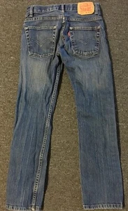 Levi’s 511 Slim Jeans 12 Reg 26/26 Pants Vtg 90s 501 510 505 Skinny Hiking 80s - Picture 1 of 5