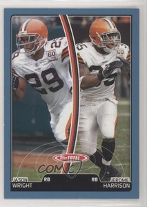 2007 Topps Total Blue Jason Wright Jerome Harrison #373
