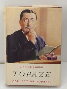 Topaze by Marcel Pagnol, Rare 1930 1st Ed with original dj + french library dj - Picture 1 of 8