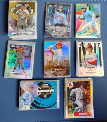 LARGE 2022 Topps Chrome Baseball + Update Insert Lot (72) - Image 1 of 4