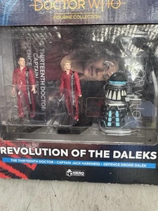DOCTOR WHO FIGURINE COLLECTION Revolution Of The Daleks Box Set - Picture 1 of 6