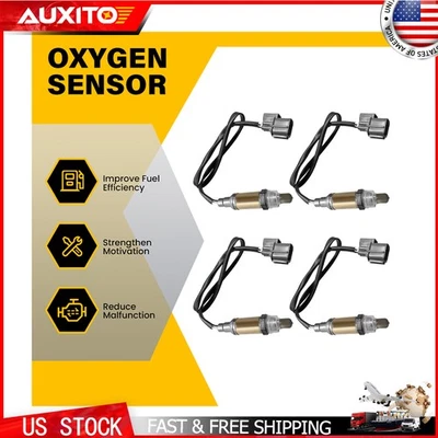 Juego de 4 sensores de oxígeno O2 nuevos para Land Rover Freelander V6 2002-2005 2,5 L Foto 1 de 4