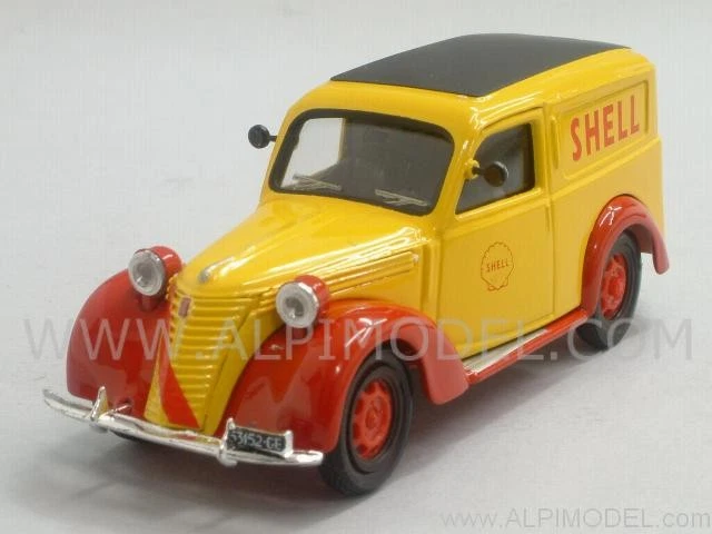 Fiat 1100E Furgone SHELL GP Italy Monza 1958 Assistenza Scuderia 1:43 BRUMM R328 - Immagine 1 di 1