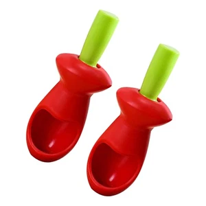 Aparatos de cocina creativos Cherry Corer Pitter 2 piezas herramientas Cherry Pitter fruta - Imagen 1 de 11