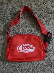 Raising Cane’s rote Umhängetasche/Bauchtasche mit verstellbaren Trägern - nie benutzt - Bild 1 von 7