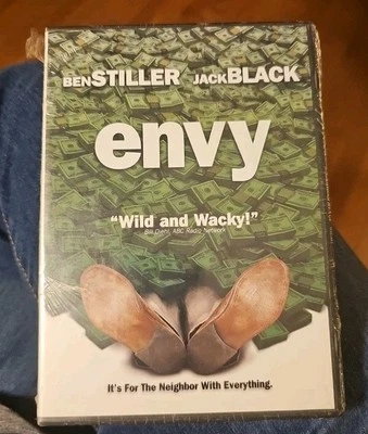 New 2004 Envy VHS Tape Sealed Ben Stiller Jack Black Fox Watermark Foto 1 de 2
