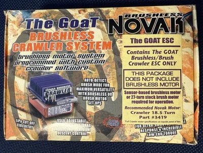 Novak The Goat ESC still in SEALED box - NUOVO - Image 1 of 3