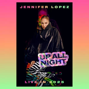 Jennifer Lopez SIGNED POSTER Up All Night Tour 2025 JLO Limited Edition PRESALE! - Picture 1 of 1