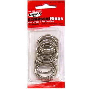 Meyco Schlüssel Ringe in verschiedene größen 15 Stück enthalten - Picture 1 of 1