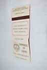 Empress of China Chinatown San Francisco 30 Rear Strike Matchbook Cover