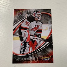 2008-09 Upper Deck Power Play New Jersey Devils Hockey Card #174 Martin Brodeur