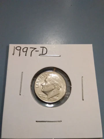 1997-D Roosevelt Dime! In Great Condition! Has Luster! Nice Coin!**#956 Cover