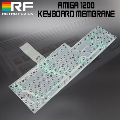 Amiga 1200 Premium Replacement Keyboard Membrane - Mitsumi ISO - - Image 1 of 2