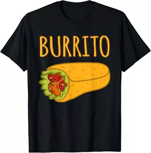 Burrito Funny Tacos Mexican Taco Spice Food Lover Graphic T-Shirt Hoodie - Picture 1 of 12