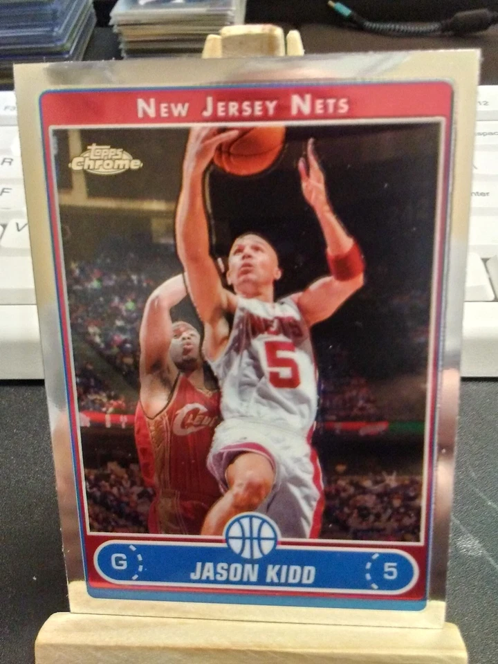 2006-07 Topps Chrome #56 Jason Kidd -New Jersey Nets- - Image 1 of 1