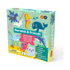 Buddy and Barney Molde y Pintura Narval y Amigos Set NUEVO EN STOCK - Imagen 1 de 1