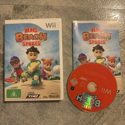 Big Beach Sports - Nintendo Wii Game PAL with Manual - Image 1 of 4